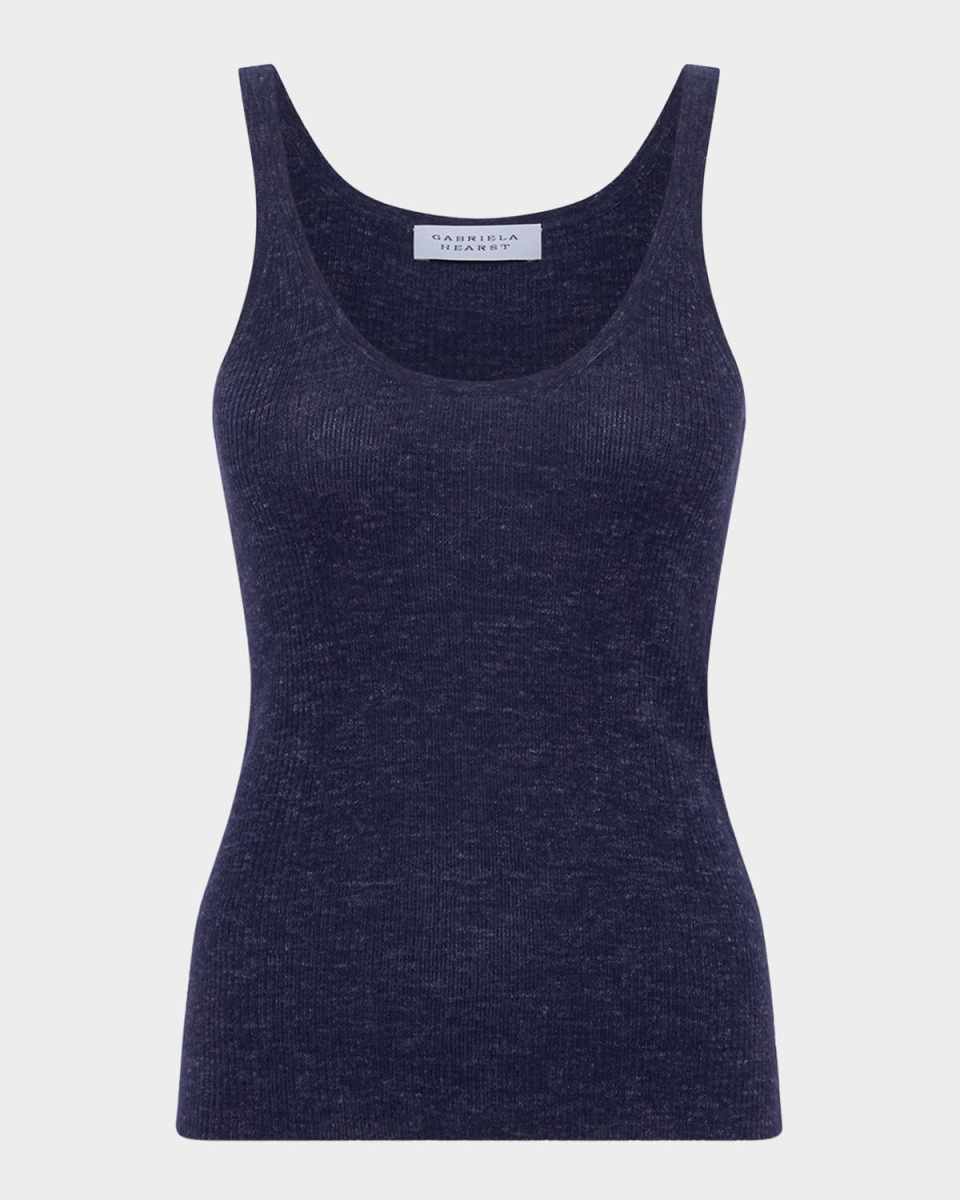 Cinxia Cashmere-Silk Knit Tank Top